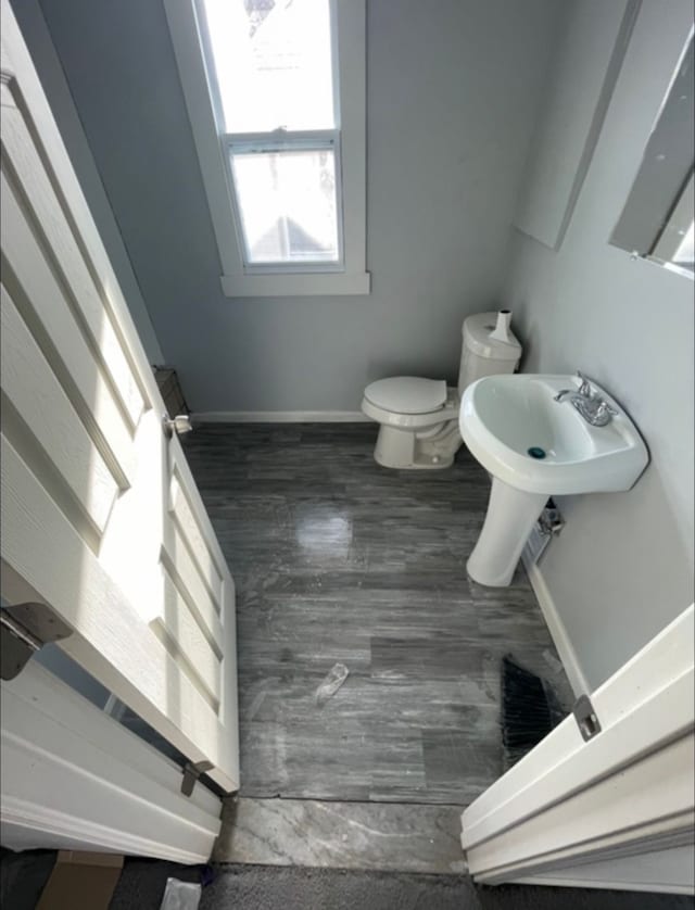 bathroom with toilet