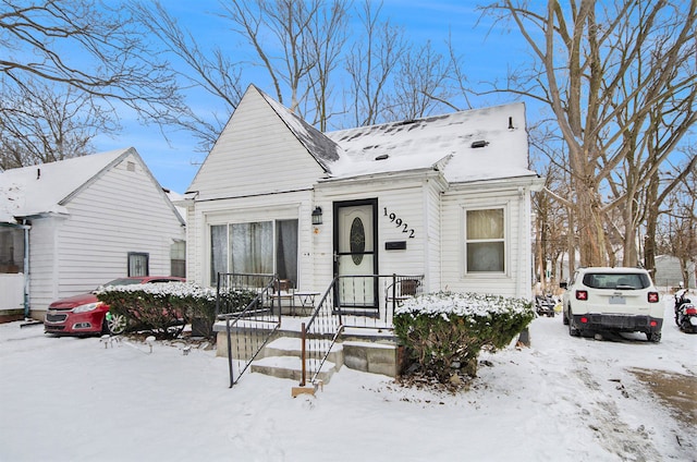 view of front of house