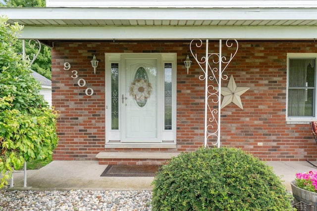 view of entrance to property