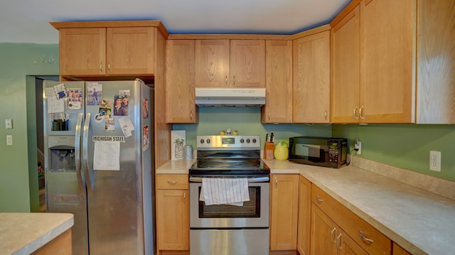 kitchen featuring stainless steel appliances