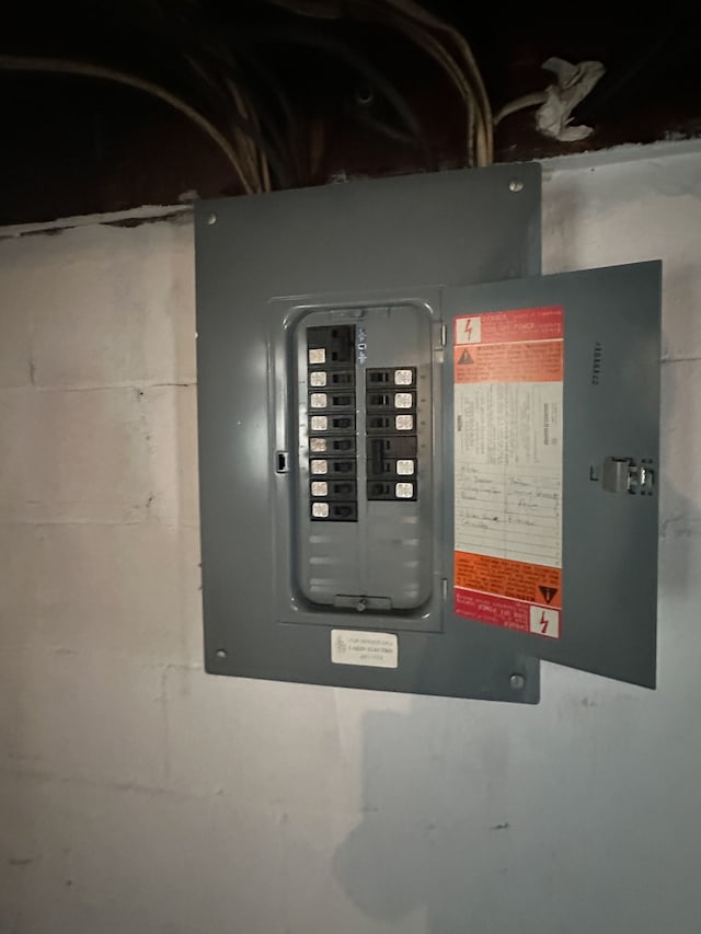 utilities with electric panel