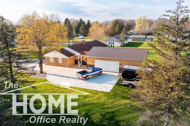 200 Elmwood Dr, Corunna, MI 48817 - birds eye view of property