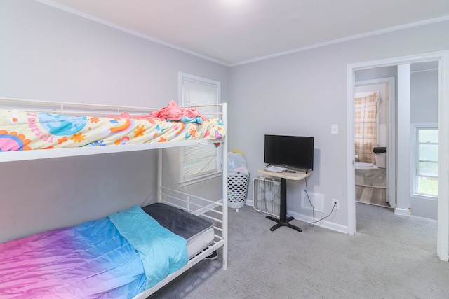 bedroom featuring carpet floors