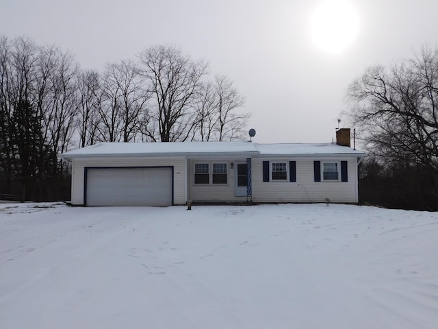 view of ranch-style house