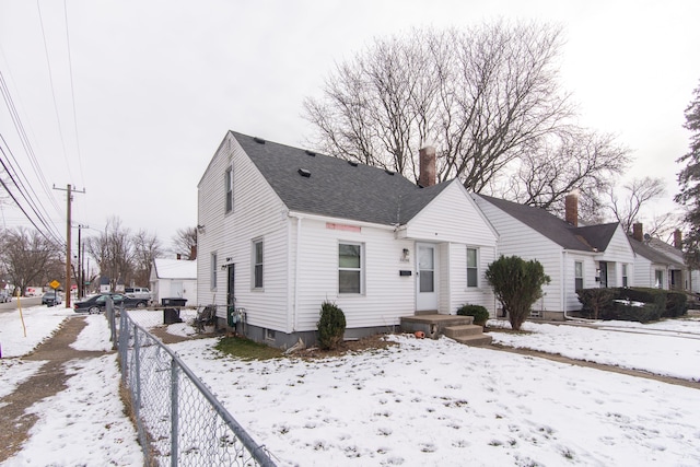 view of front of house