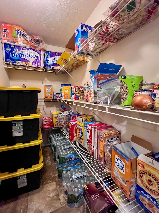 view of pantry