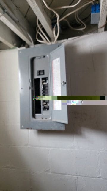 utilities with electric panel