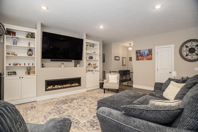 view of living room