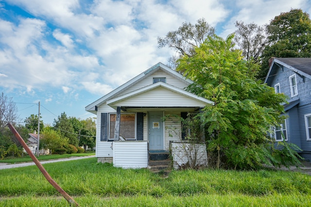 view of bungalow-style house