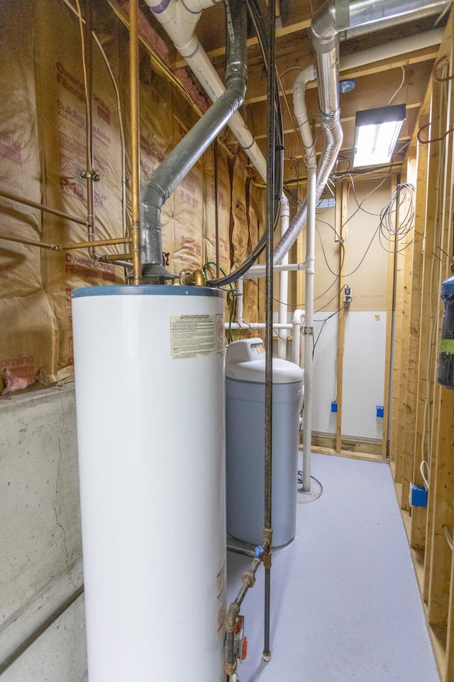 utilities with gas water heater