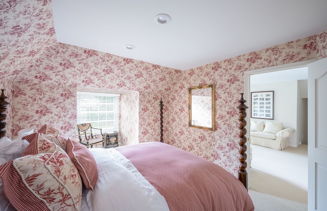 bedroom with carpet flooring