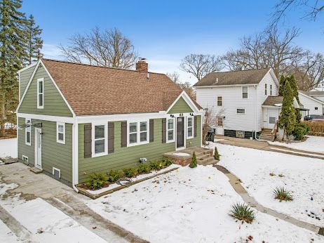 view of bungalow-style home