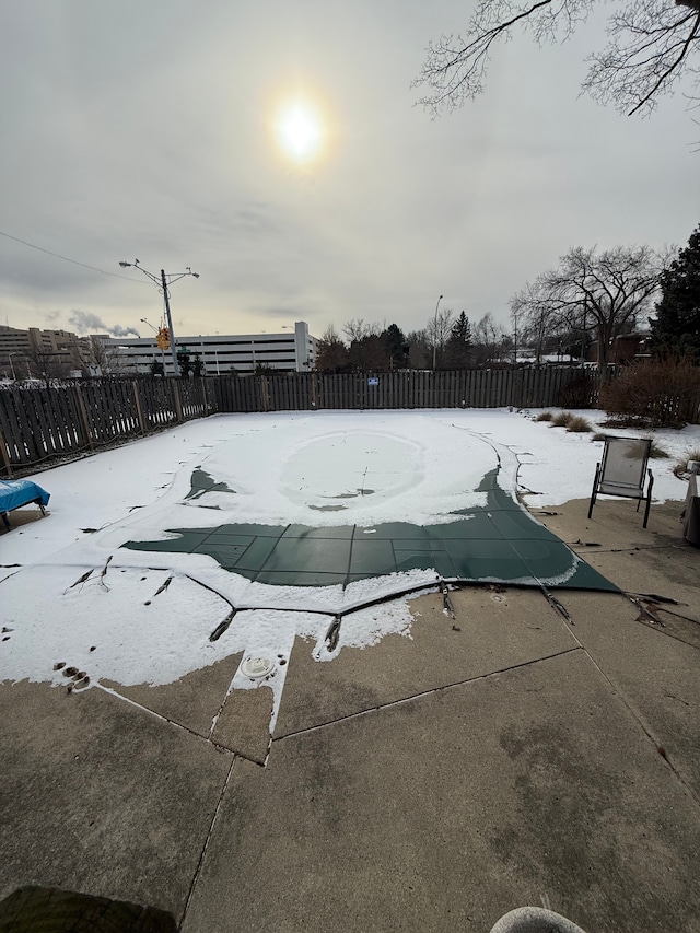 view of pool