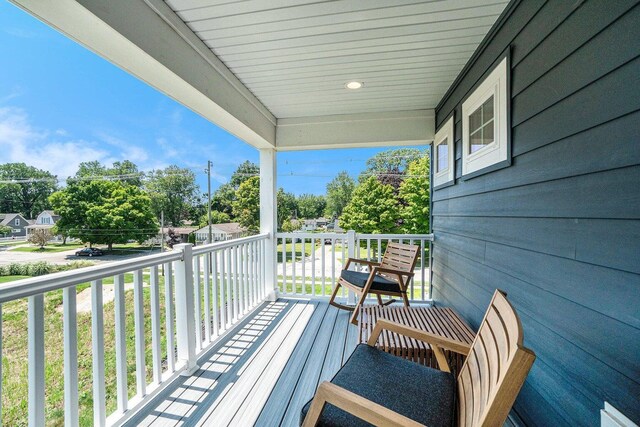 108 Elkenburg St Unit 18, South Haven, MI 49090 - view of wooden terrace