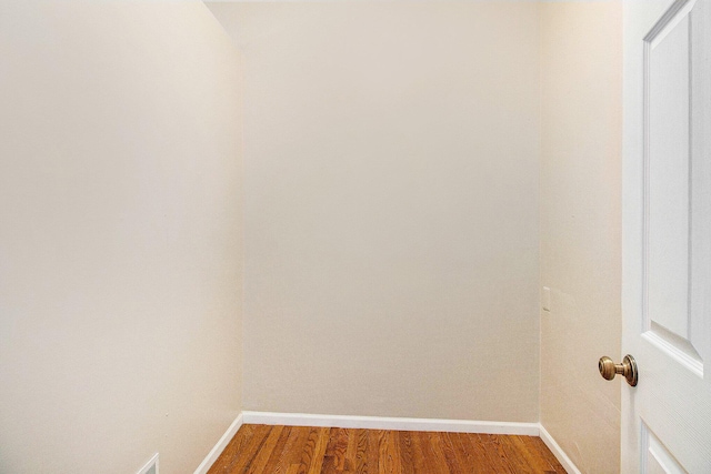 interior space featuring hardwood / wood-style floors