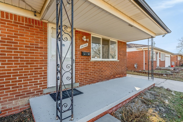 view of patio / terrace featuring covered porch