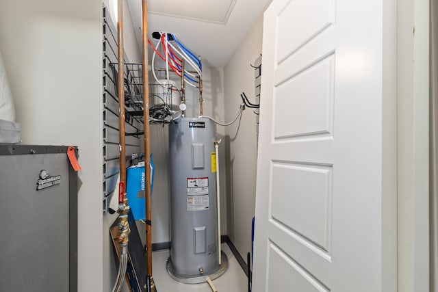 utilities with electric water heater