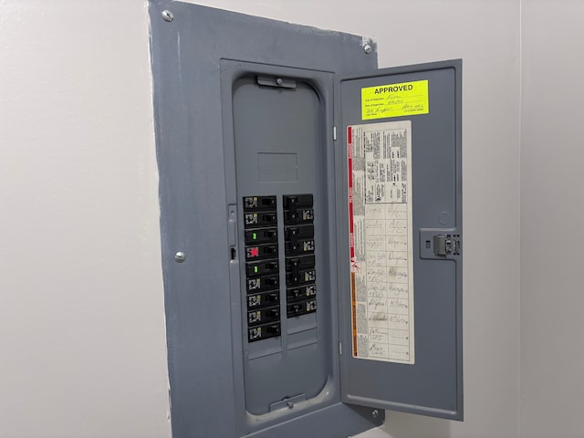 utilities with electric panel