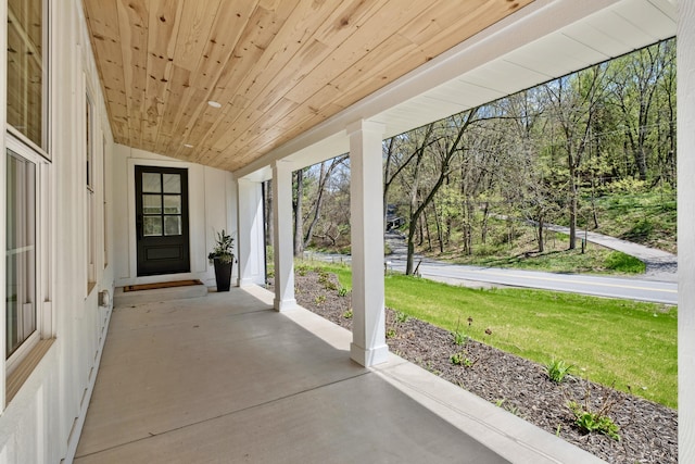 101 Carl Dr NE, Ada, MI 49301 - view of patio with a porch