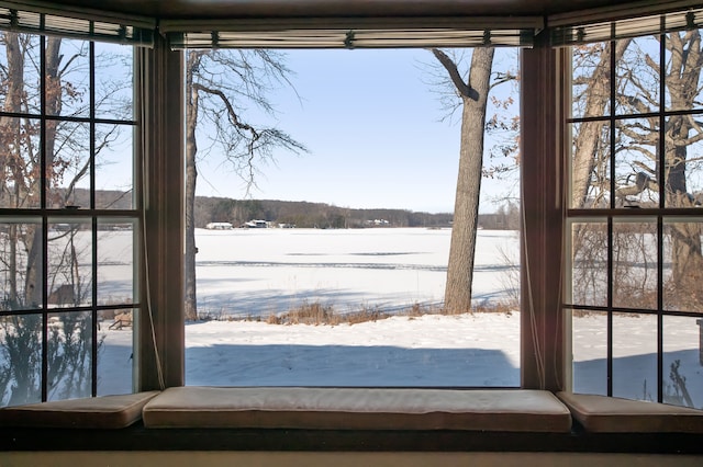 doorway to outside featuring a wealth of natural light