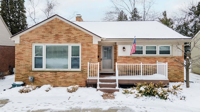 view of front of house