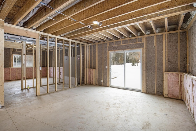 miscellaneous room featuring a wealth of natural light