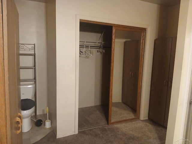 view of closet