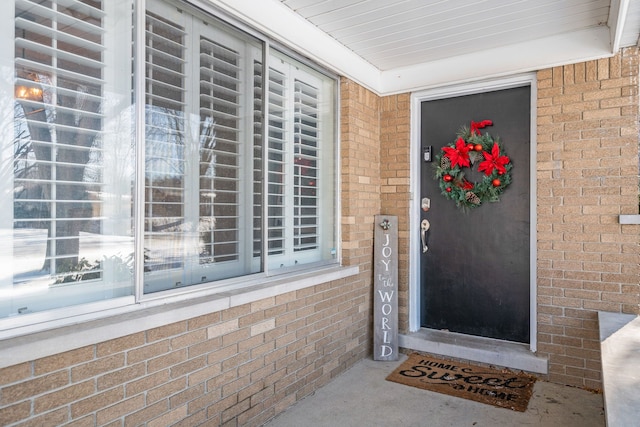 view of property entrance