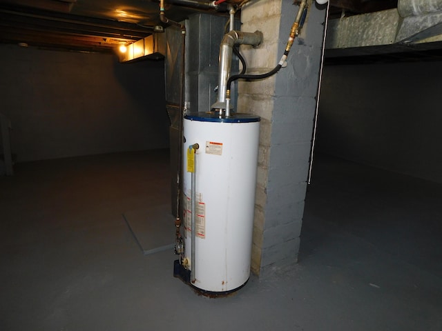 1336 Agard Ave, Benton Harbor, MI 49022 - utilities with water heater