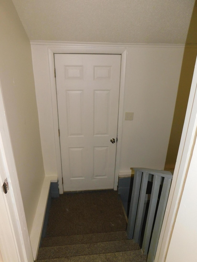 1336 Agard Ave, Benton Harbor, MI 49022 - stairway featuring carpet flooring