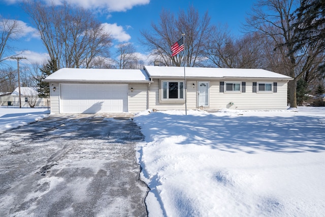 view of front of home featuring an attached garage