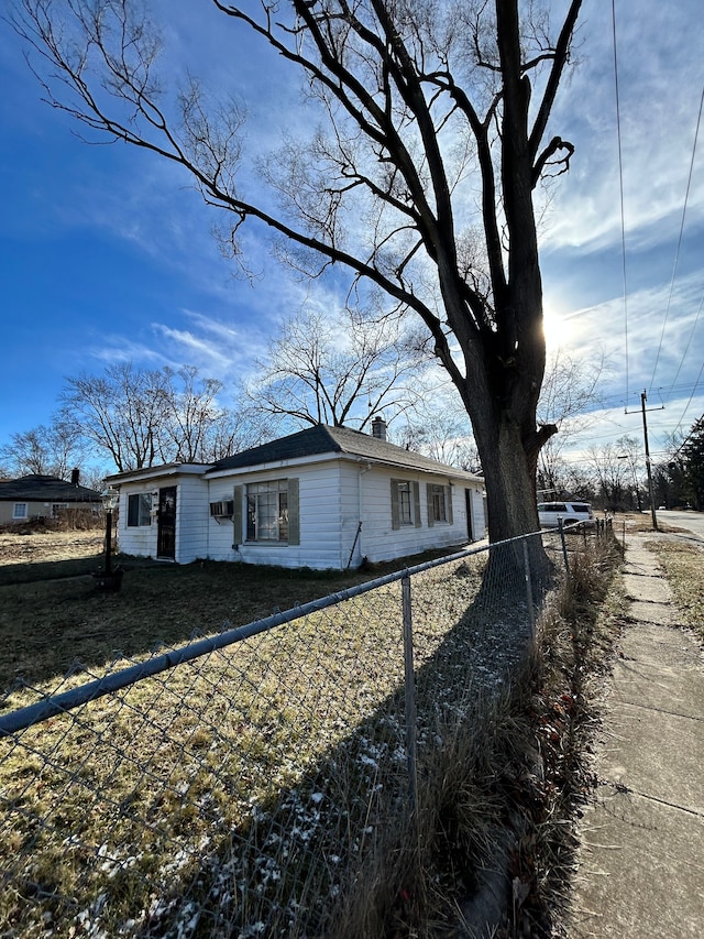 view of side of home