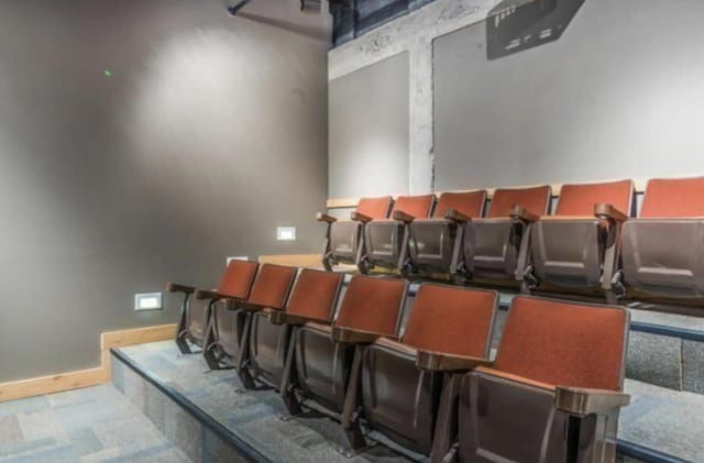 view of home theater room