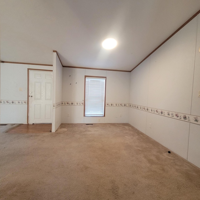 empty room with carpet flooring