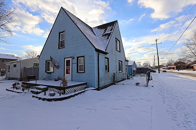 view of front of house