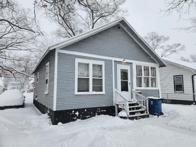 view of front of house