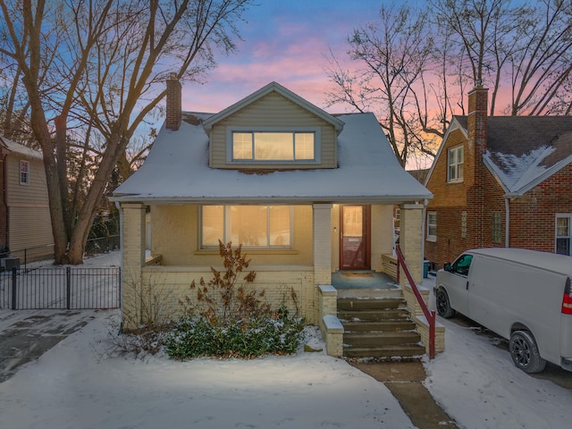 view of front of house