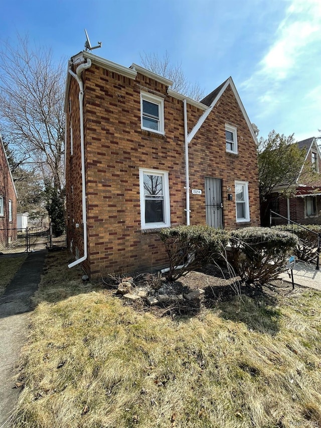 19254 Keystone St, Detroit, MI 48234 - view of front of home featuring brick siding