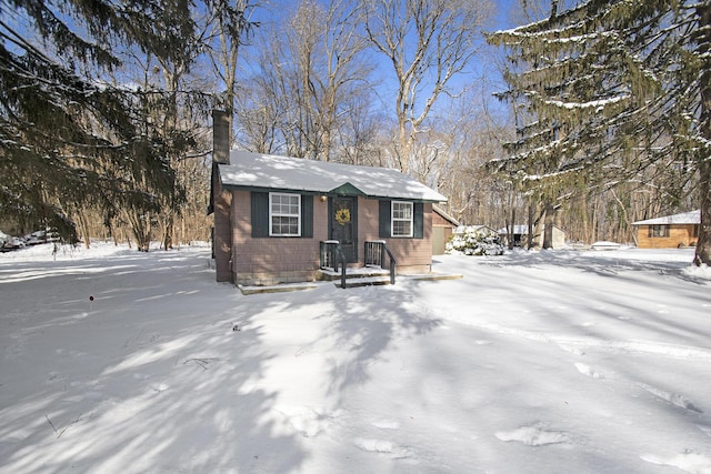 view of front of house