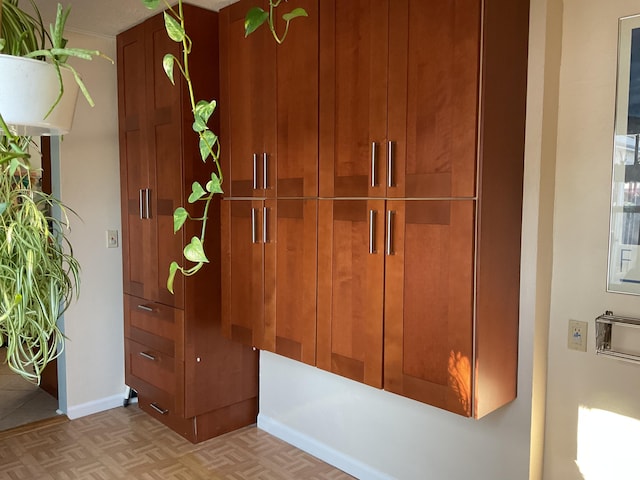 room details featuring parquet floors