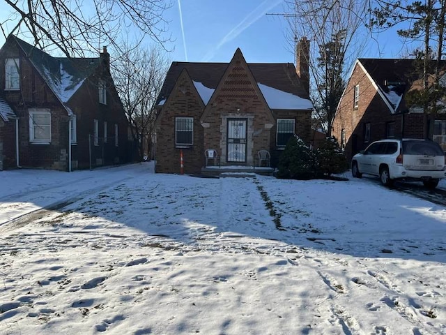 view of tudor house