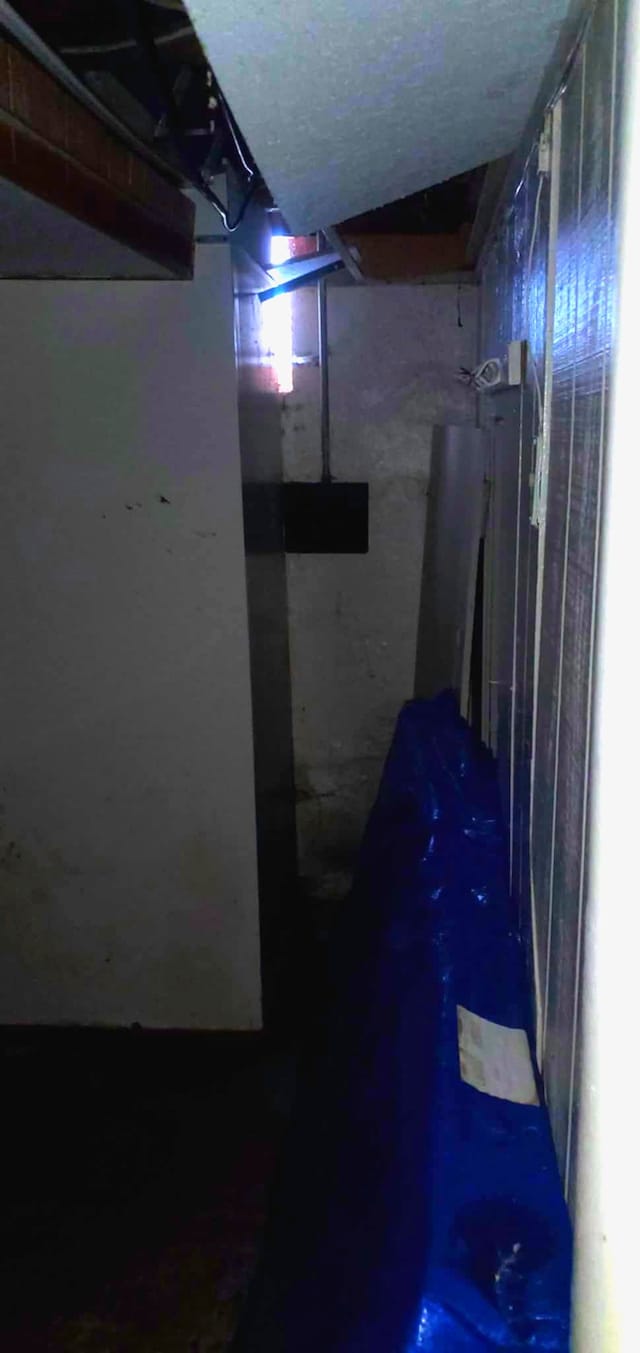 view of basement