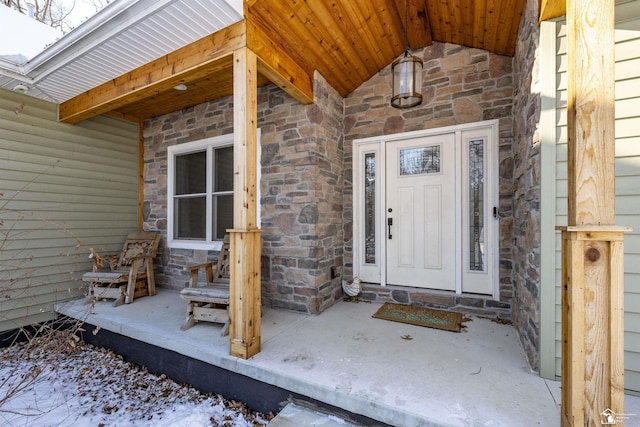 view of property entrance