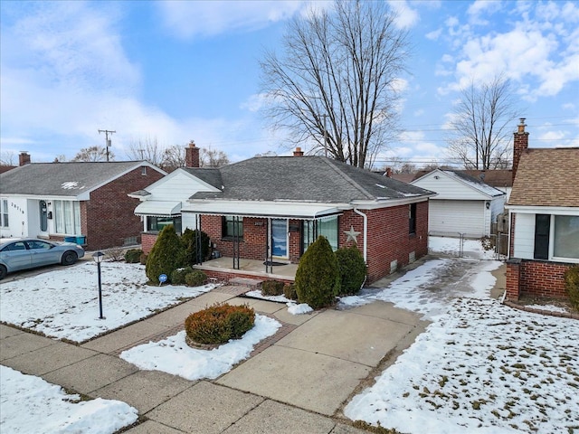 view of front of house featuring a porch