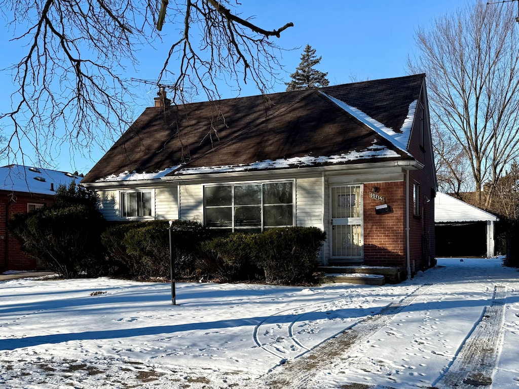 view of front of house