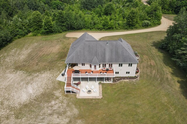 1084 38th St, Allegan, MI 49010 - aerial view