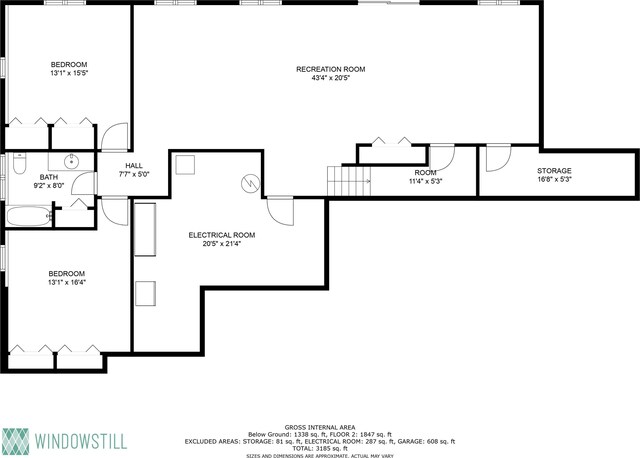 1084 38th St, Allegan, MI 49010 - floor plan