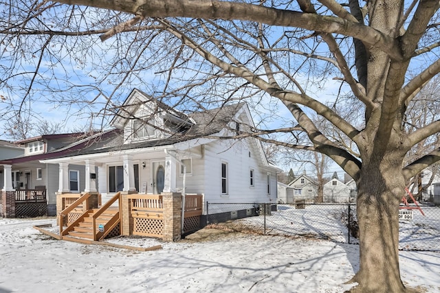 view of front of house