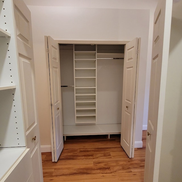 view of closet