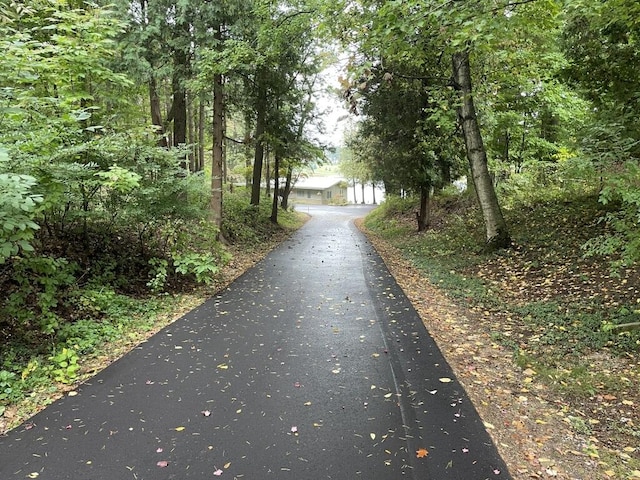 view of road